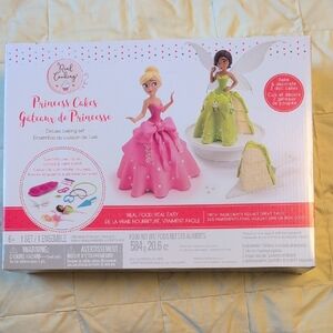 Real Cooking Princess Cakes Baking Set